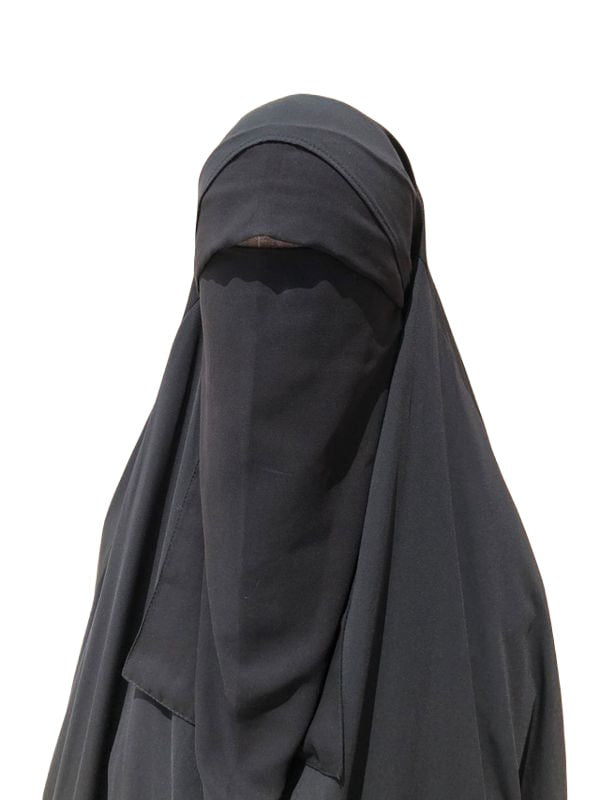 Niqab casquette 1 voile option pulldown