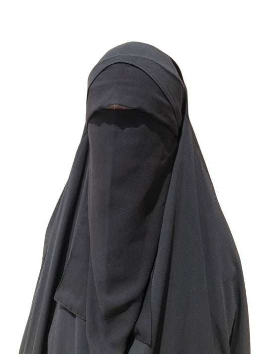 Niqab casquette 1 voile option pulldown
