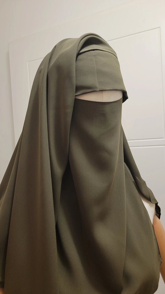 Sitar/niqab casquette option pulldown haut de gamme