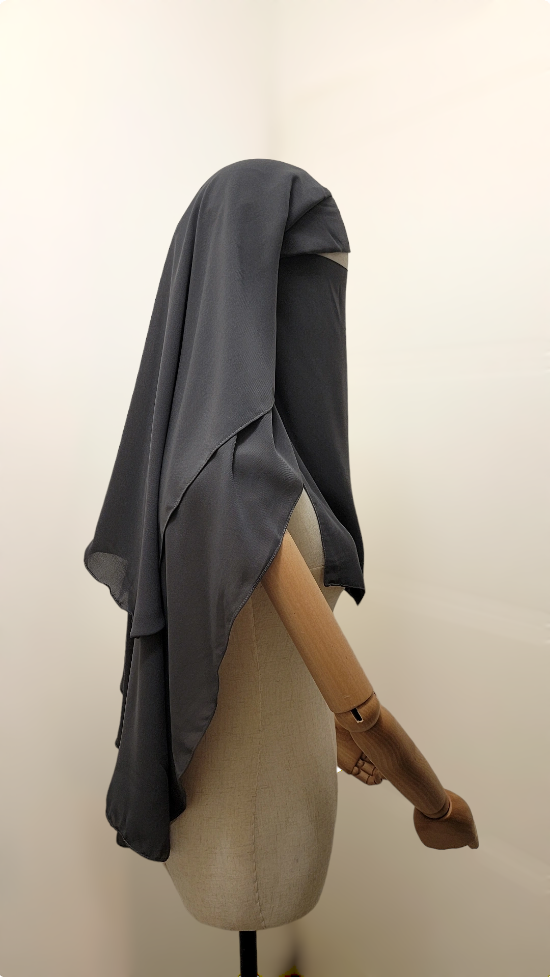 Sitar/niqab casquette mi-long option pulldown haut de gamme