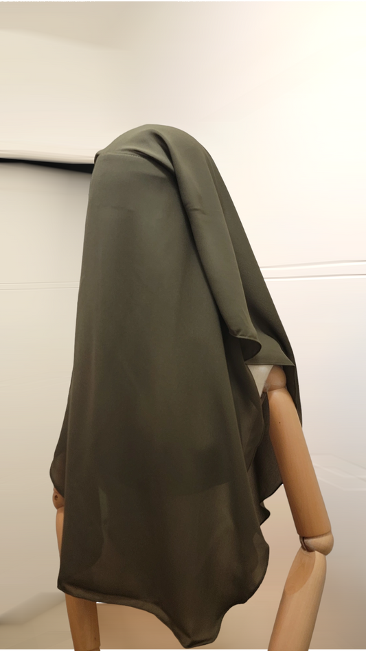 Sitar/niqab casquette mi-long option pulldown haut de gamme