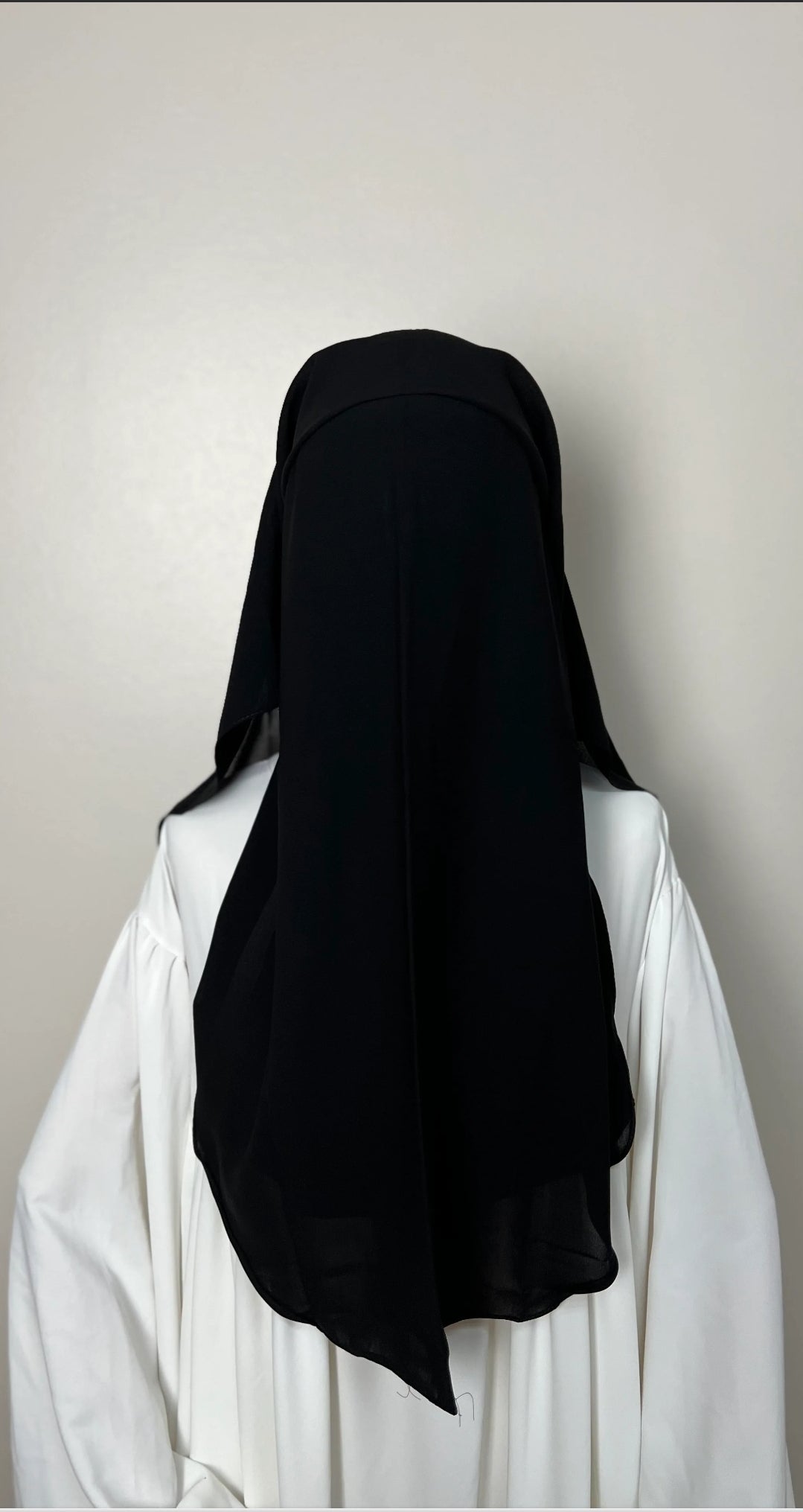 Sitar/Niqab casquette mi-long