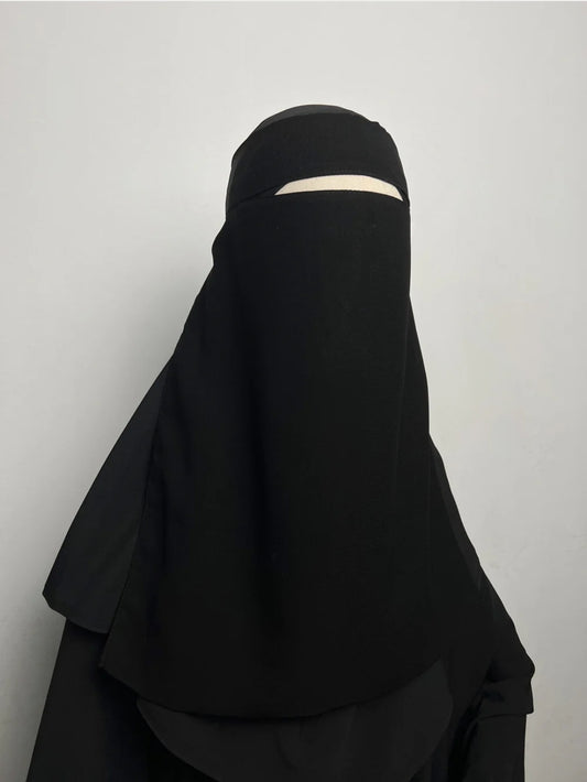 Niqab 1 voile sans cordelette
