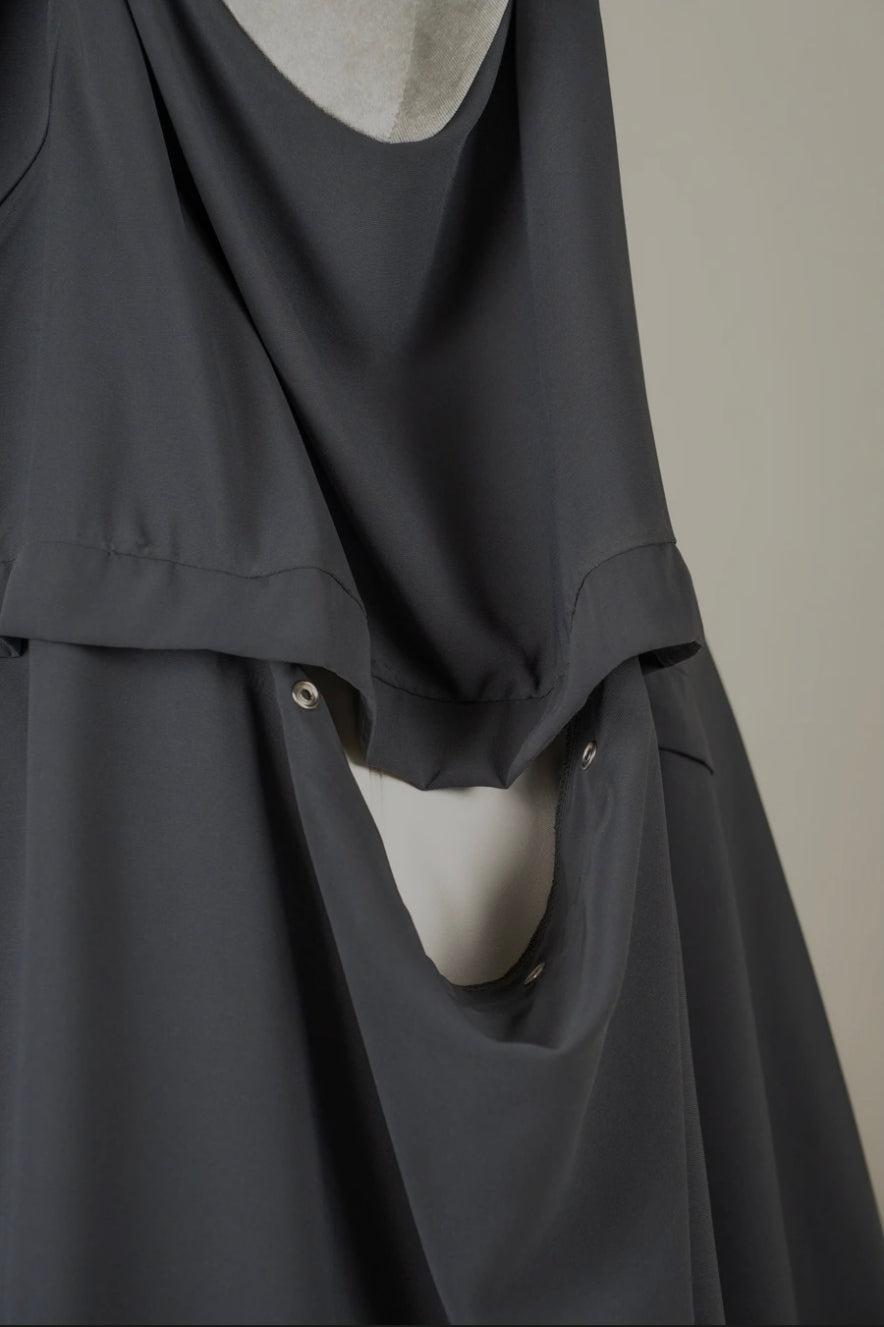 Khimar de portage Oummi (avant/arrière) - HIJRATI