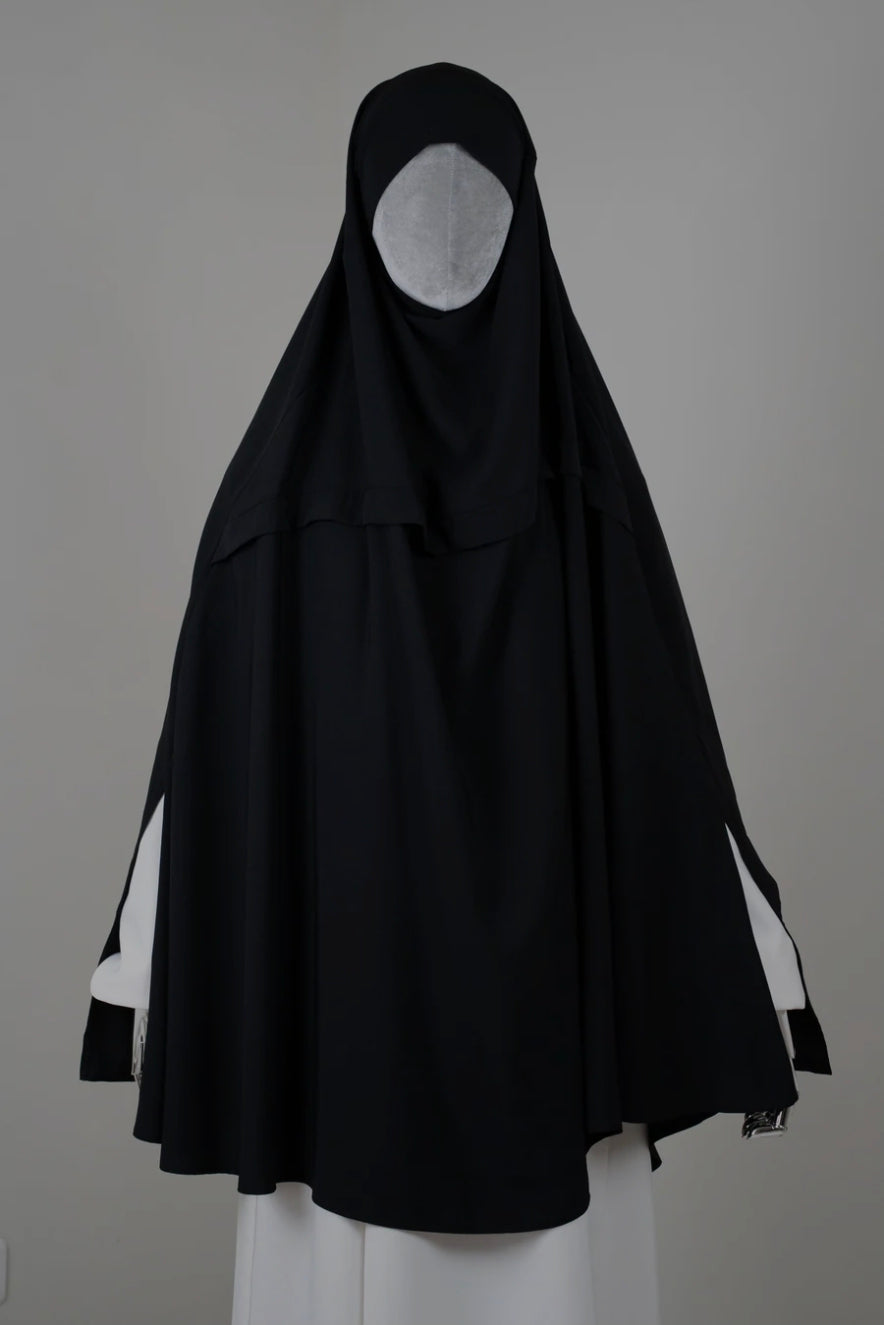 Khimar de portage Oummi (avant/arrière) - HIJRATI