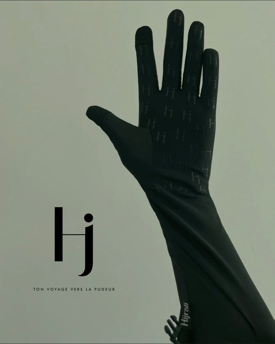 Gants tactiles signature hijrati