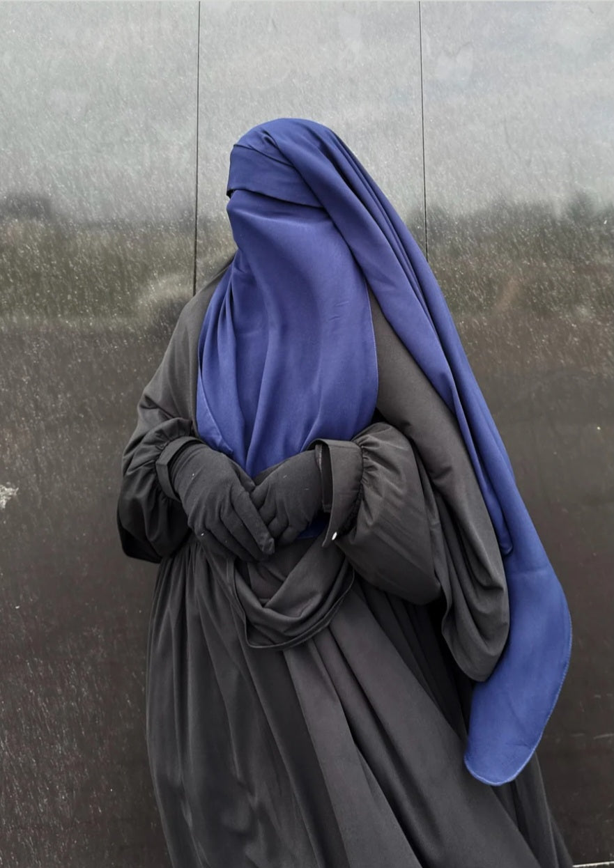 Sitar niqab casquette option pulldown bandeau lycra