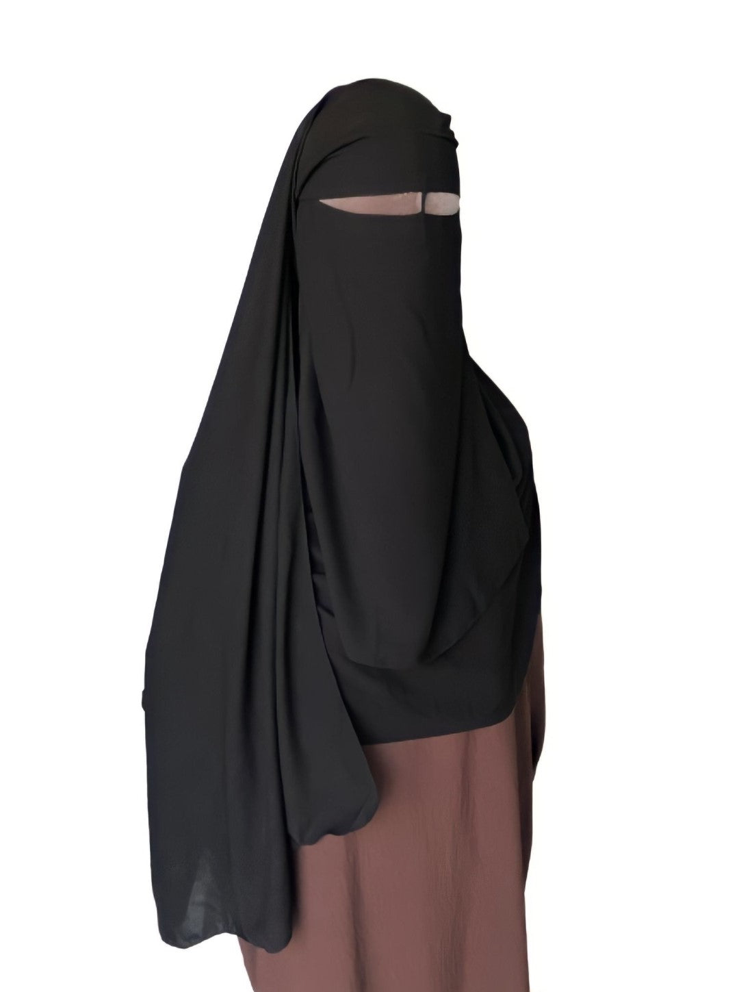 Niqab Hijab Intégré 2 en 1